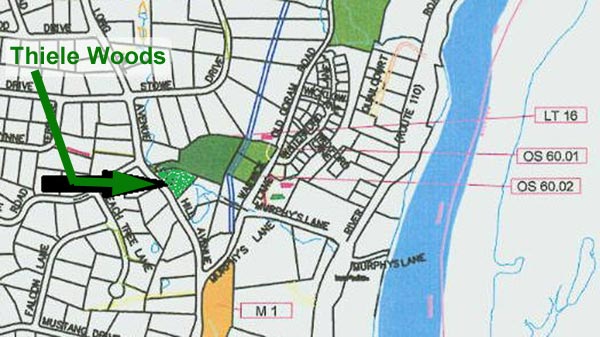 Thiele Woods Map